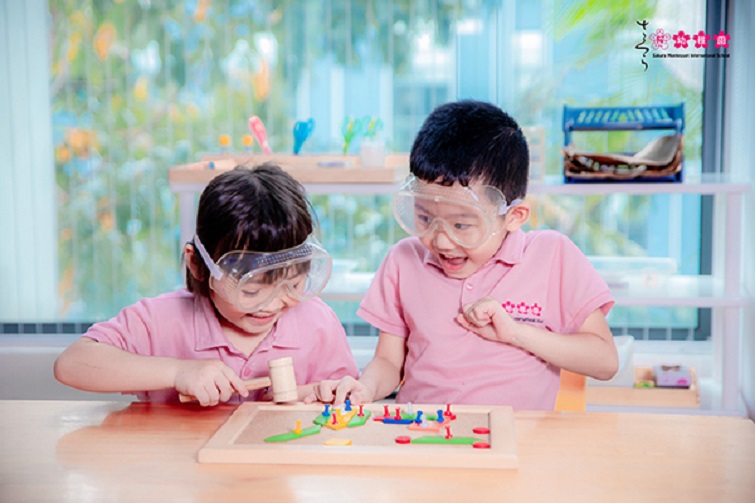 thực hành montessori tại nhà