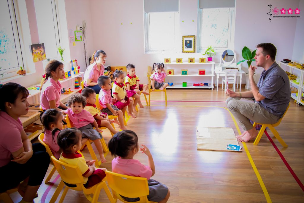 Lớp học Montessori - trường mầm non sakura montessori an phú quận 2 - TP HCM