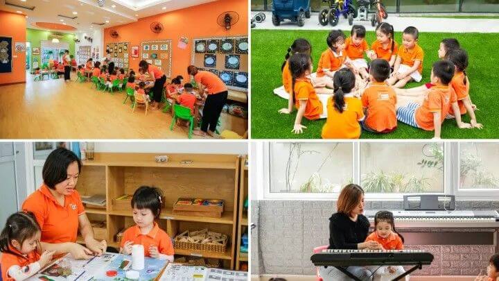 trường mầm non tốt ở Tây Hồ-Trường Mầm non Just Kids, Âu Cơ