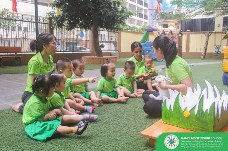 mầm non Hà Nội Montessori